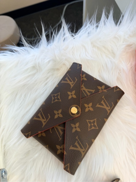 Louis Vuitton Handbags - Louis Vuitton Brown Monogram Envelope Card Case with Gold Snap
